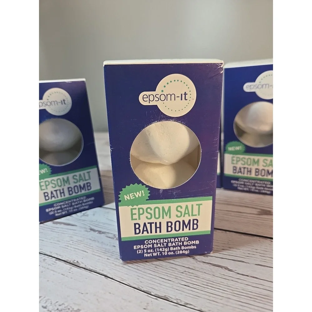 Epsom-it Bath Bomb 10 Oz **Lot of 4**